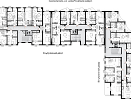 Продается 1-комнатная квартира ЖК Прибрежный дом, 56.55  м&sup2;, 11988600 рублей