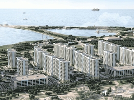 Продается 1-комнатная квартира ЖК Море, литер 9, 43.34  м&sup2;, 10401600 рублей