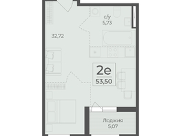 Продается 2-комнатная квартира ЖК Ботаника, сек 1-2, 53.5  м&sup2;, 19808910 рублей