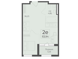 Продается 2-комнатная квартира ЖК Ботаника, сек 5-6, 53.94  м&sup2;, 19847223 рублей