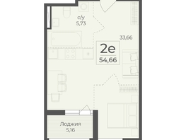 Продается 2-комнатная квартира ЖК Ботаника, сек 1-2, 54.66  м&sup2;, 18838569 рублей