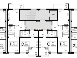 Продается 2-комнатная квартира ЖК Ботаника, 50.2  м&sup2;, 10040000 рублей