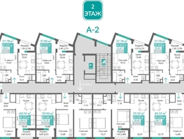 Продается 1-комнатная квартира ЖК Подсолнух, 36.43  м&sup2;, 6256594 рублей