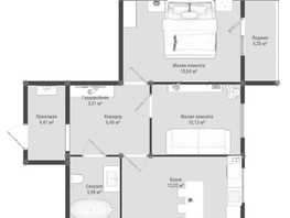 Продается 2-комнатная квартира ЖК Образцово, дома 9-10, 59.39  м&sup2;, 7300000 рублей