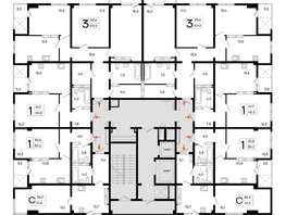 Продается 1-комнатная квартира ЖК Поэма, 45.2  м&sup2;, 9225600 рублей