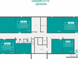 Продается Универ. помещ ЖК Абрикос - 2, 47.04  м&sup2;, 1881600 рублей