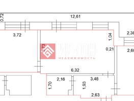 Продается 2-комнатная квартира Виноградная ул, 66.5  м&sup2;, 10744000 рублей