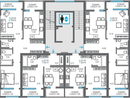 Продается 1-комнатная квартира ЖК На Фонтанке, 30.78  м&sup2;, 14964400 рублей