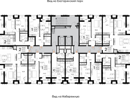 Продается 1-комнатная квартира ЖК Столица, 44.33  м&sup2;, 17067050 рублей