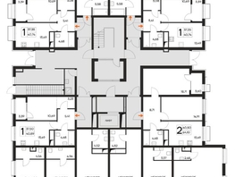 Продается 2-комнатная квартира ЖК Листория, этап 3, 64.1  м&sup2;, 9935500 рублей