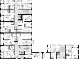 Продается 1-комнатная квартира ЖК Листория, этап 3, 45.66  м&sup2;, 7762200 рублей