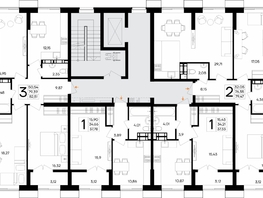 Продается 2-комнатная квартира ЖК Семисчастье, 57.05  м&sup2;, 11980500 рублей
